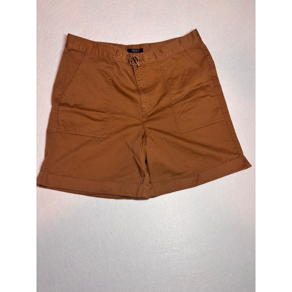Chaps Women's Shorts,‎ Brown, Size 12